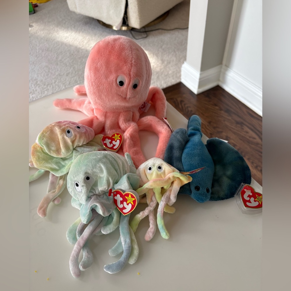 TY Beanie Babies Under the Sea Collection